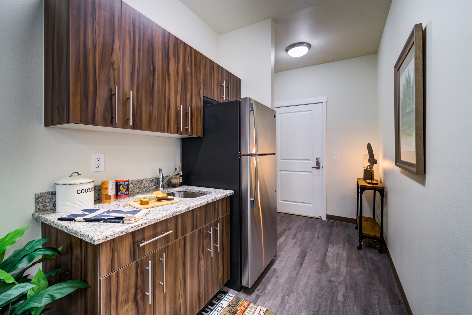 The kitchen at Jordan Oaks